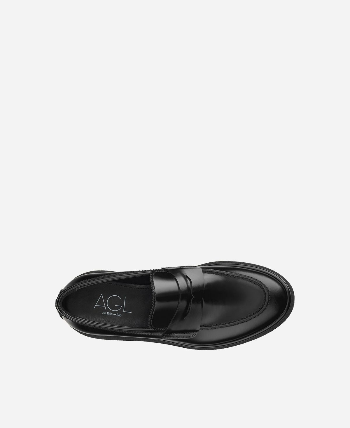 Agl Mocassino con para Nero ALISON R MOC Qualità Garantita