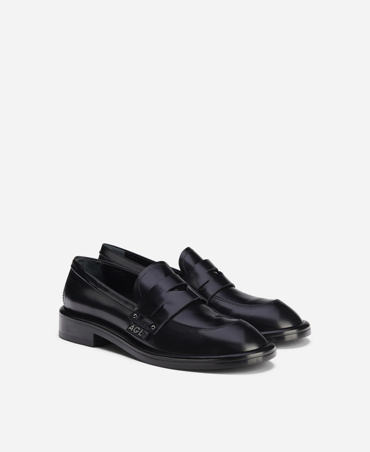 Agl Mocassino in pelle Nero ALISON MOC Consegna Veloce
