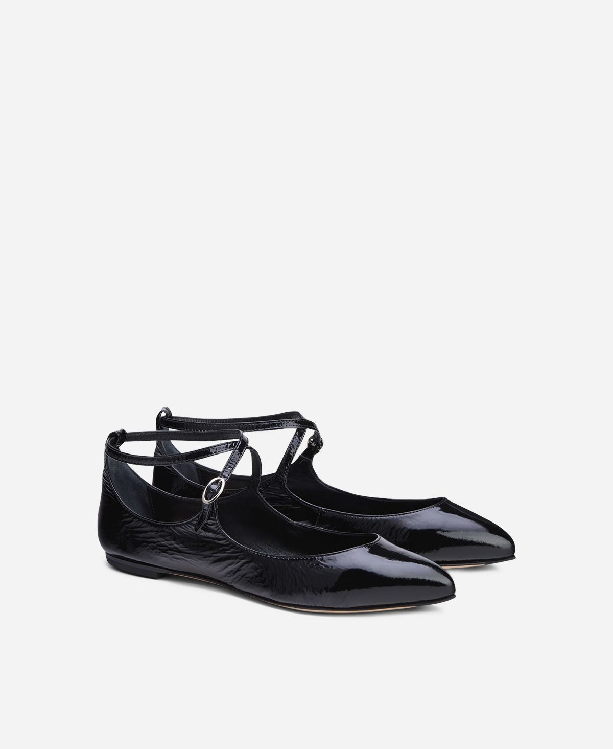 Agl Ballerina in pelle Nero Softy Ballet Prezzo Ridotto