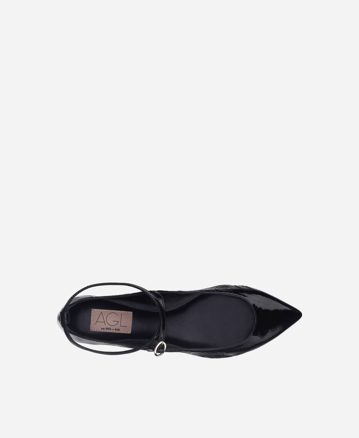 Agl Ballerina in pelle Nero Softy Ballet Prezzo Ridotto