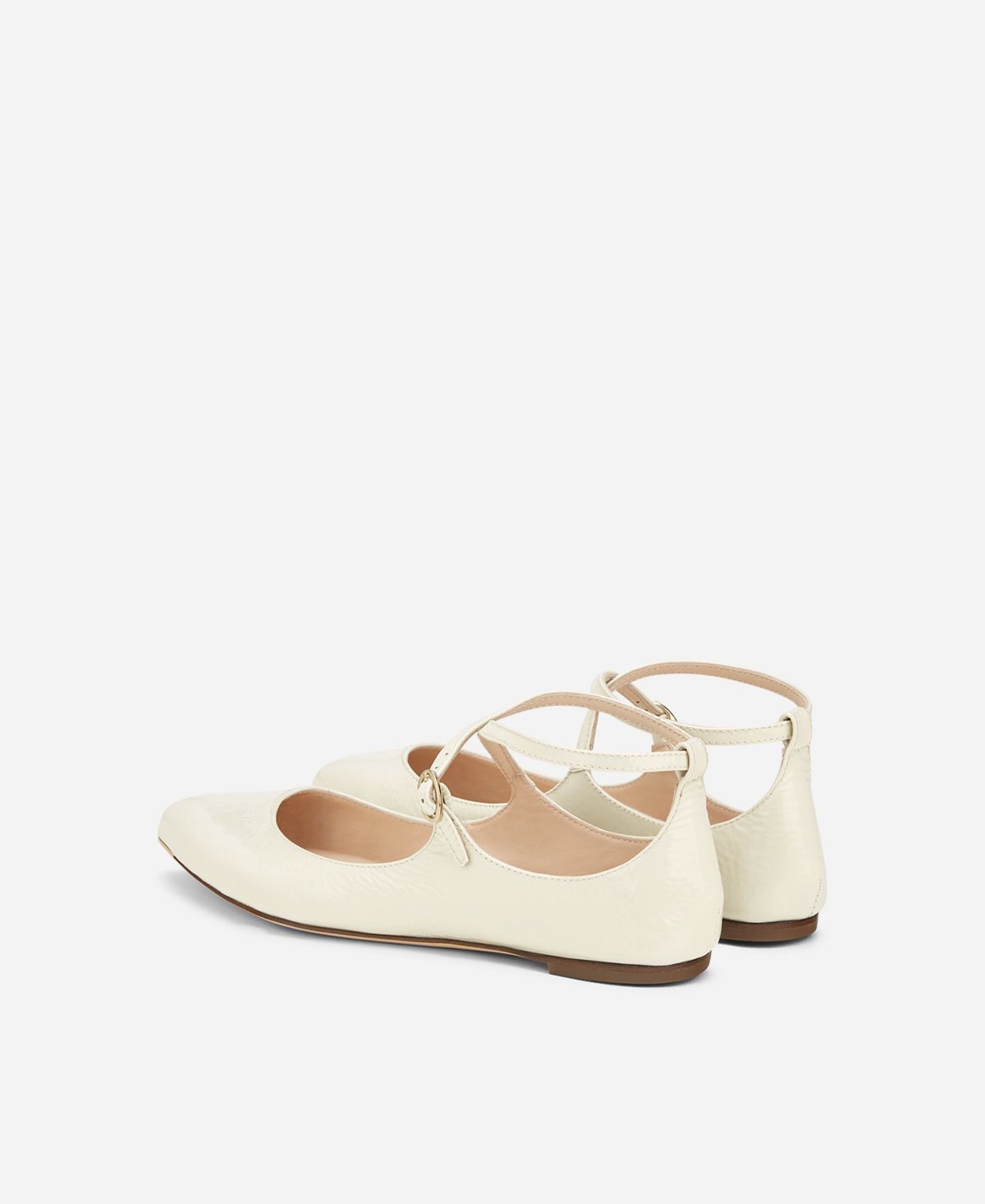 Agl Ballerina in pelle Crema Softy Ballet Sottocosto