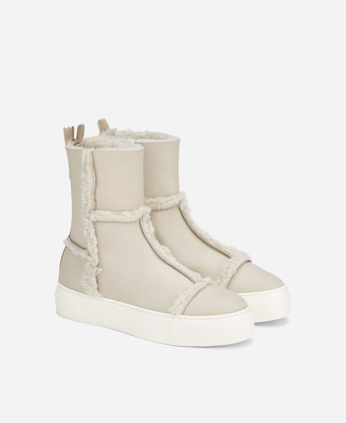 Agl Sneaker in montone Avorio ROSY Saldi Di Fabbrica