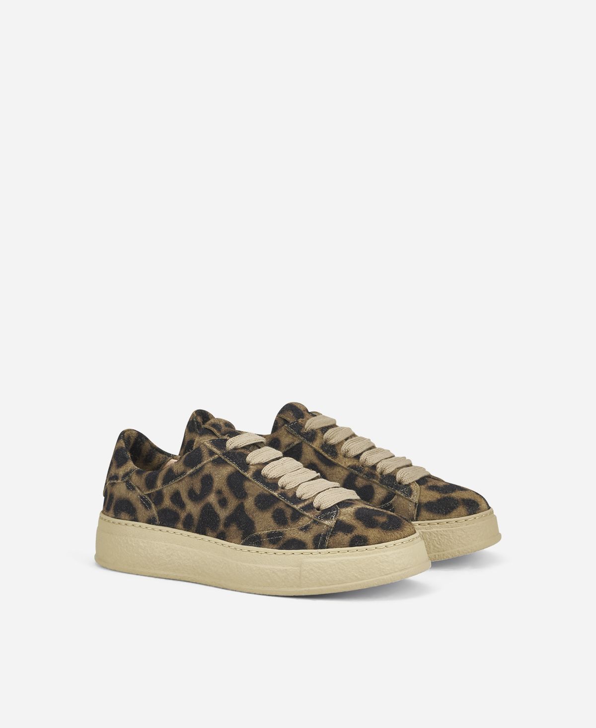Agl Sneaker animalier Stampa leopard Giuly Lace up In Saldo