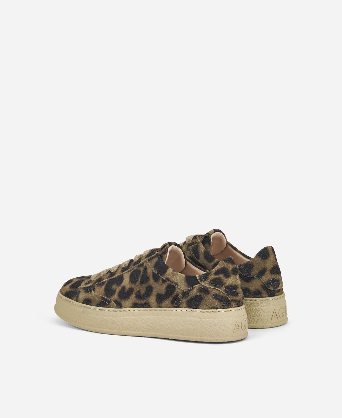 Agl Sneaker animalier Stampa leopard Giuly Lace up In Saldo