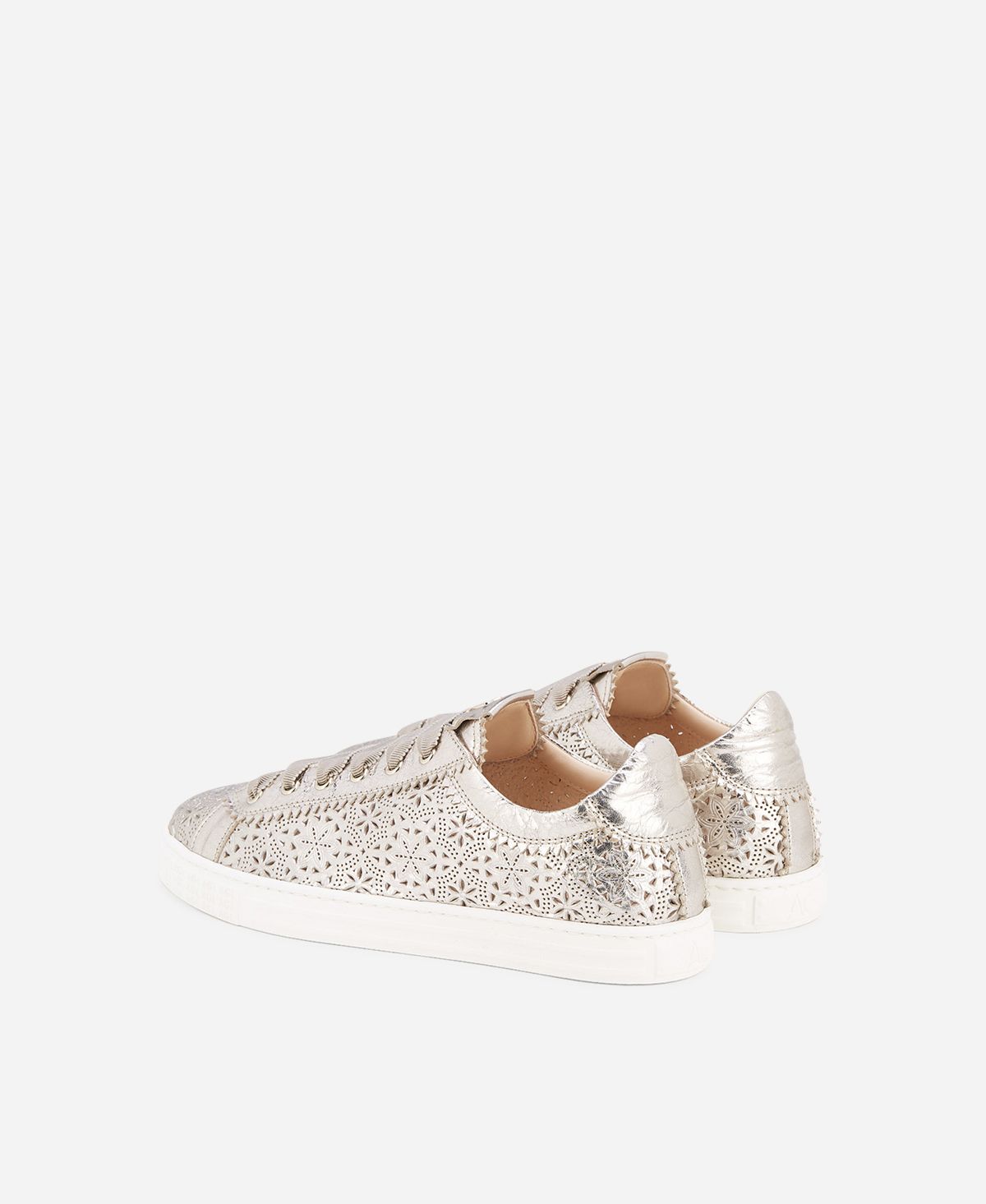 Agl Sneaker perforata Platino Sade Spring Soddisfazione Garantita