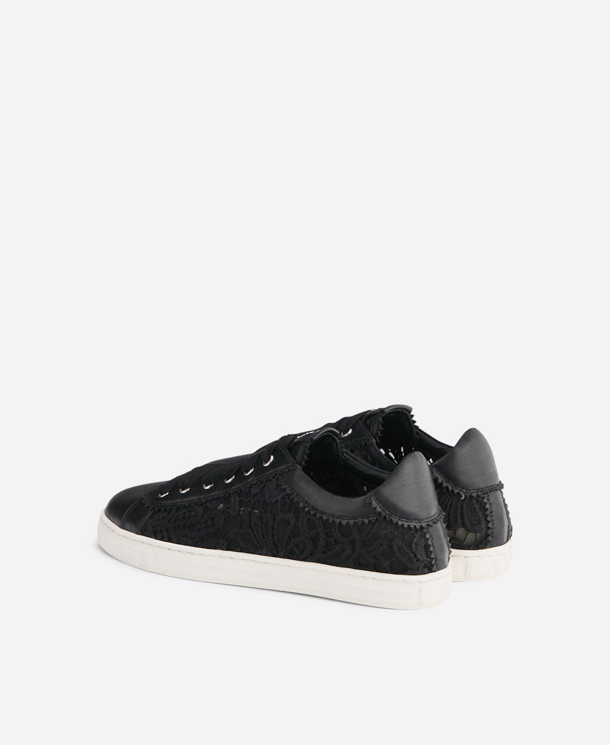 Agl Sneaker in pizzo Nero Sade Fabric Qualità Garantita