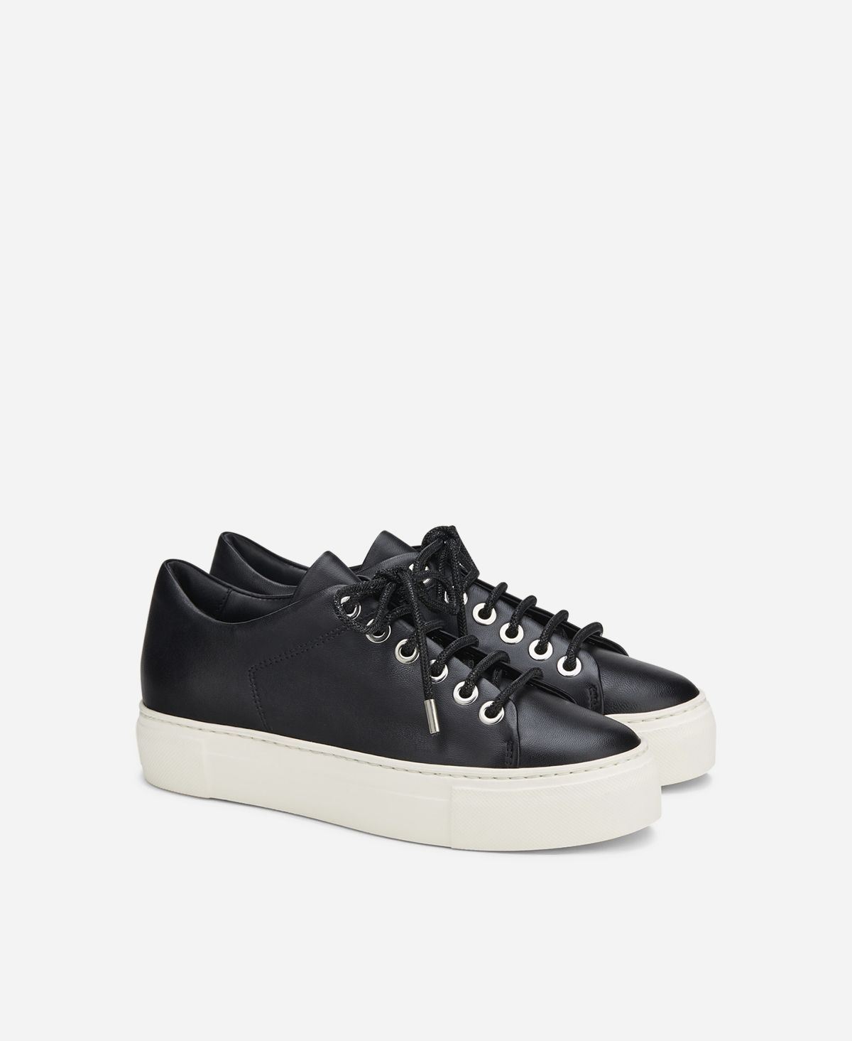 Agl Sneaker con lacci gioiello Nero Crystal Convenienza