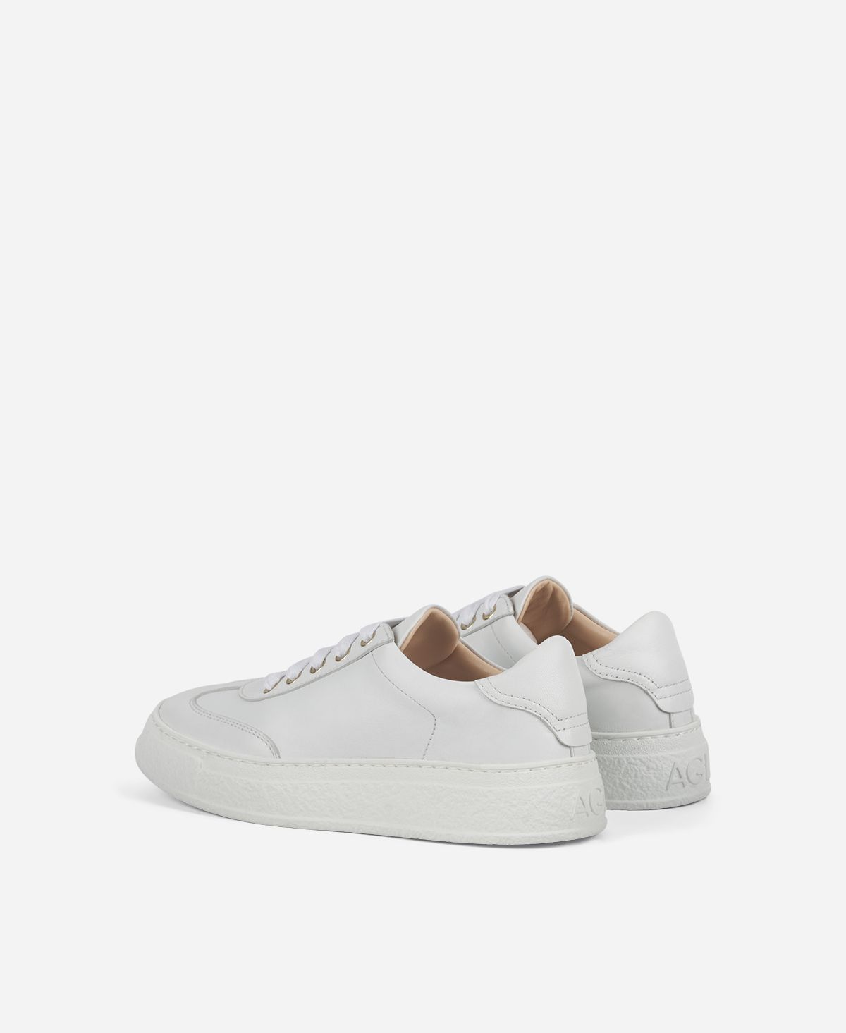 Agl Sneaker in pelle Bianco Giuly Shoes Presa
