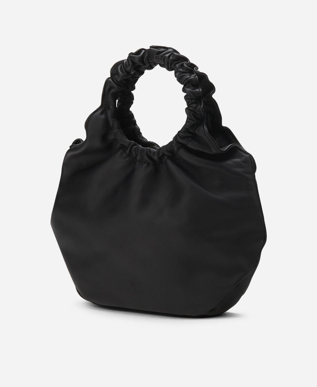 Agl Mini borsa in pelle Nero Mini Gretty Saldi Di Fabbrica