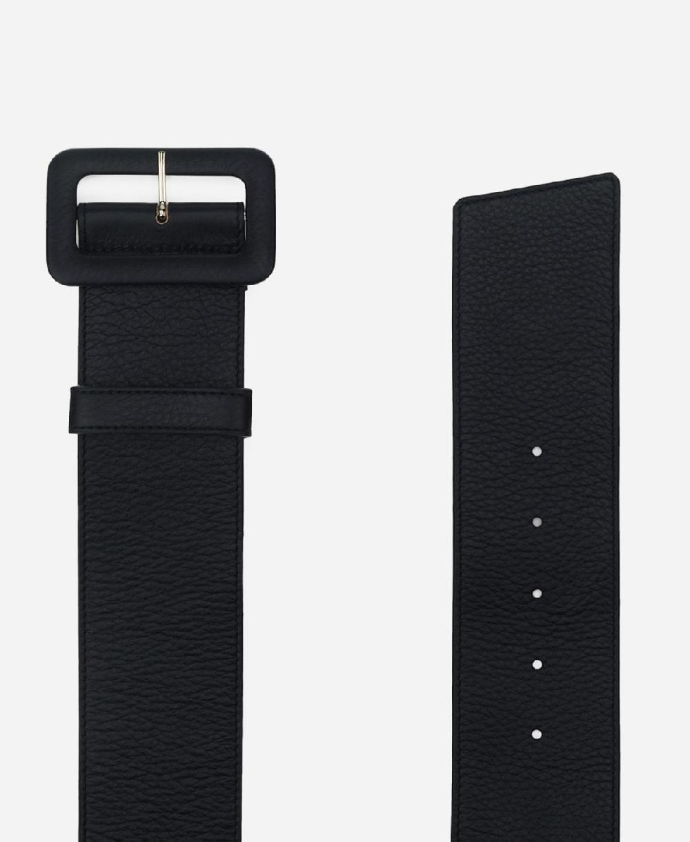 Agl Cintura in pelle Nero VIRGINIA Moda