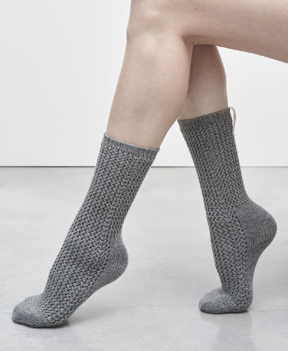 Agl Calze di lana Dark Grey SOCK 50% di sconto con spedizione gratuita