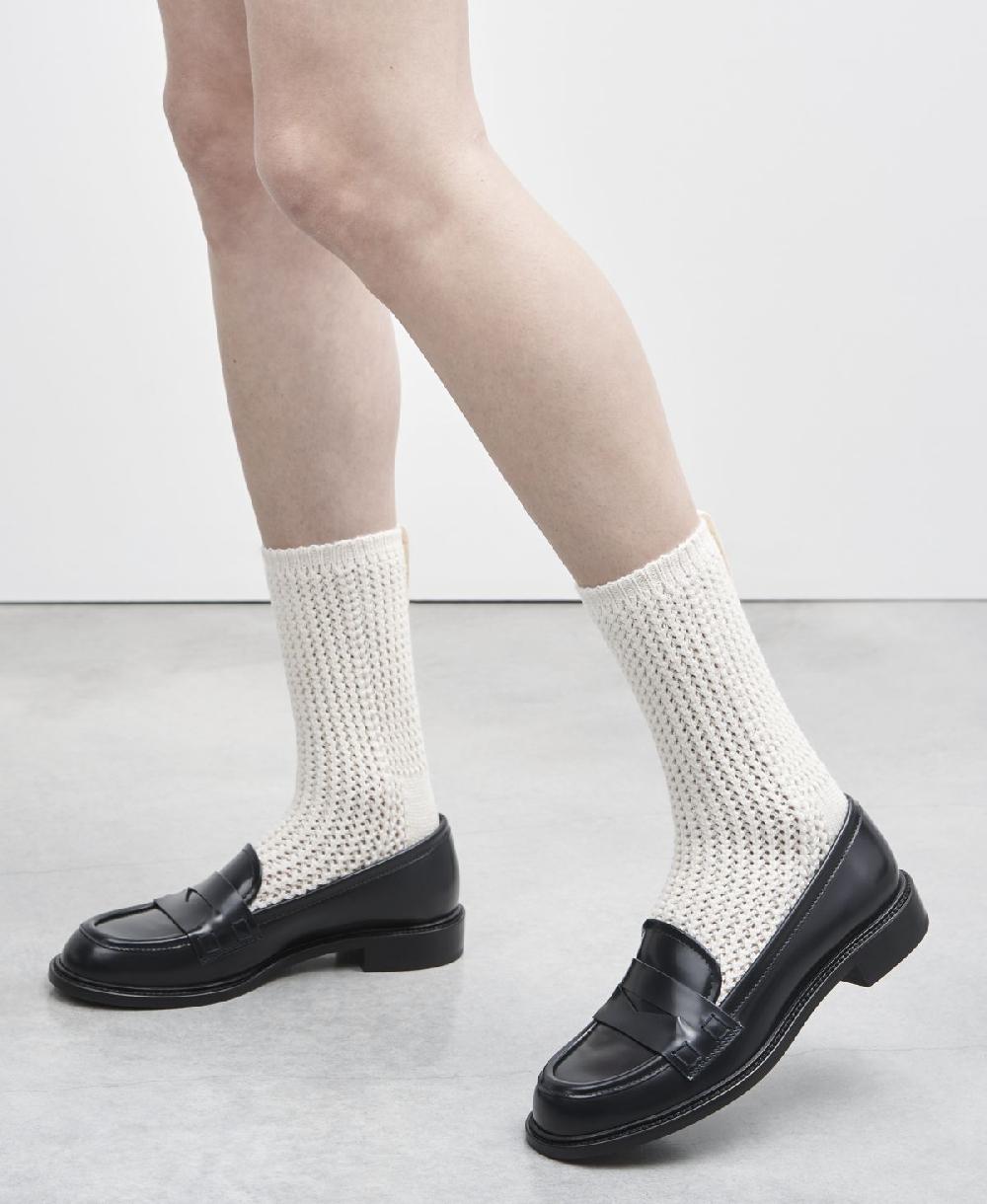 Agl Calze di lana Bianco SOCK Nuovo