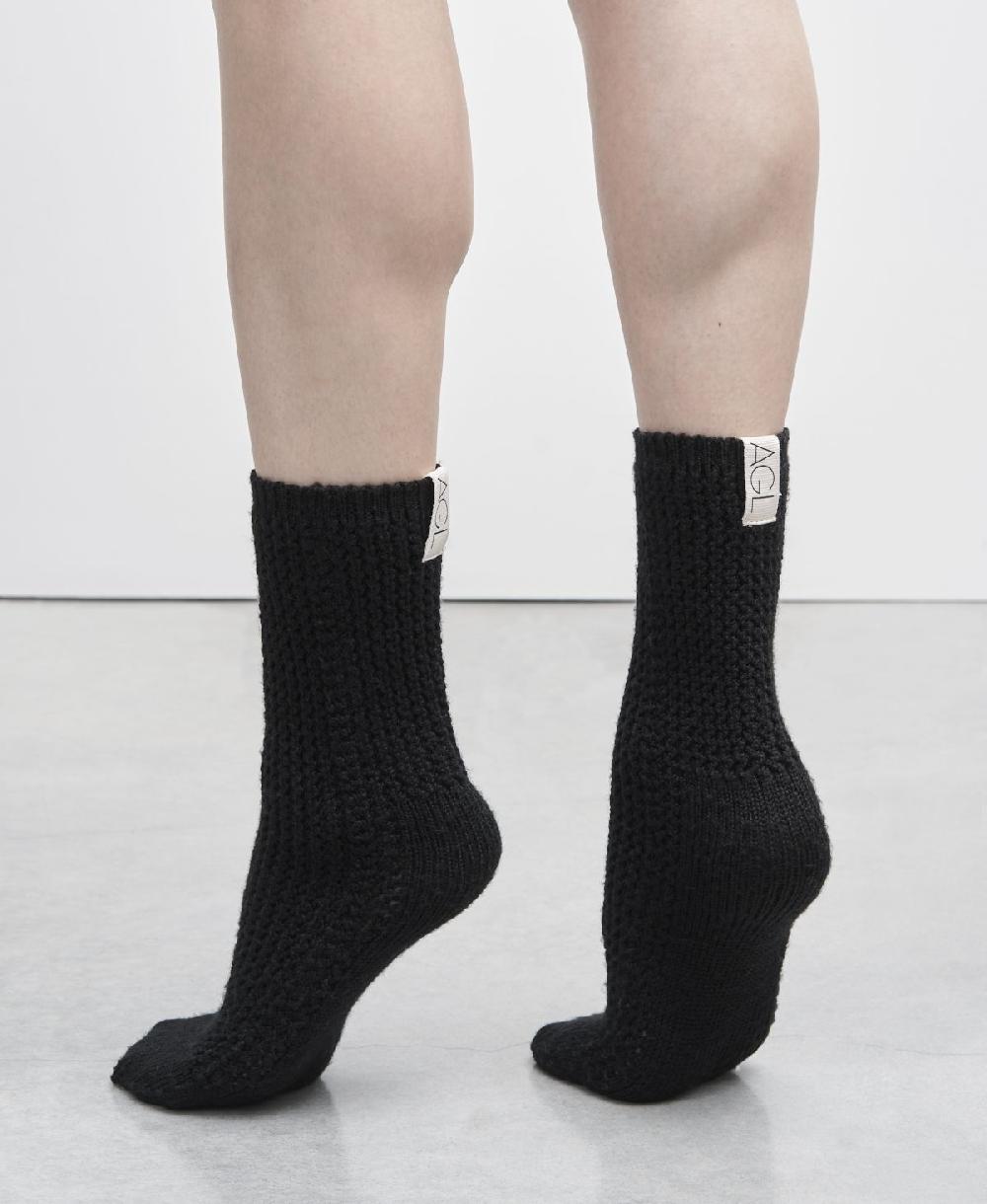 Agl Calze di lana Nero SOCK Vendita