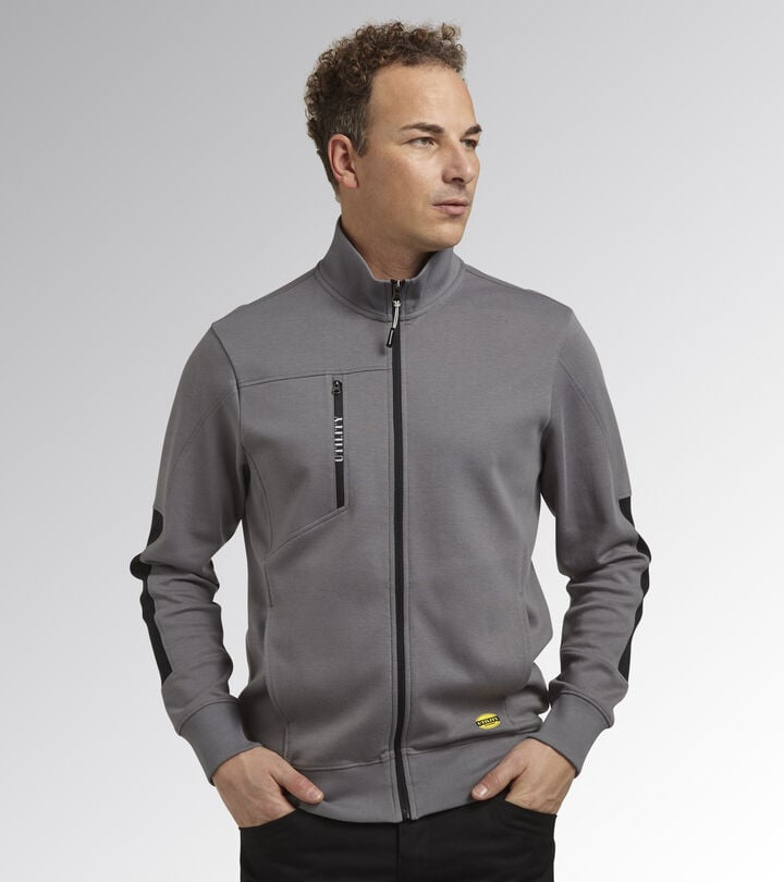 Utility Diadora SWEATSHIRT ZIP LITEWORK Felpa da lavoro Moda