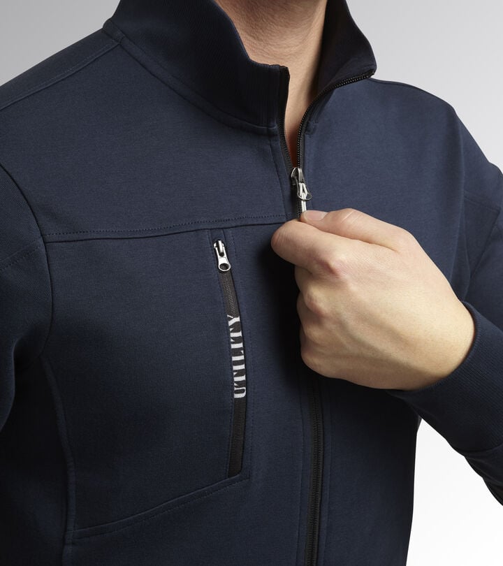 Utility Diadora SWEATSHIRT ZIP LITEWORK Felpa da lavoro In Saldo