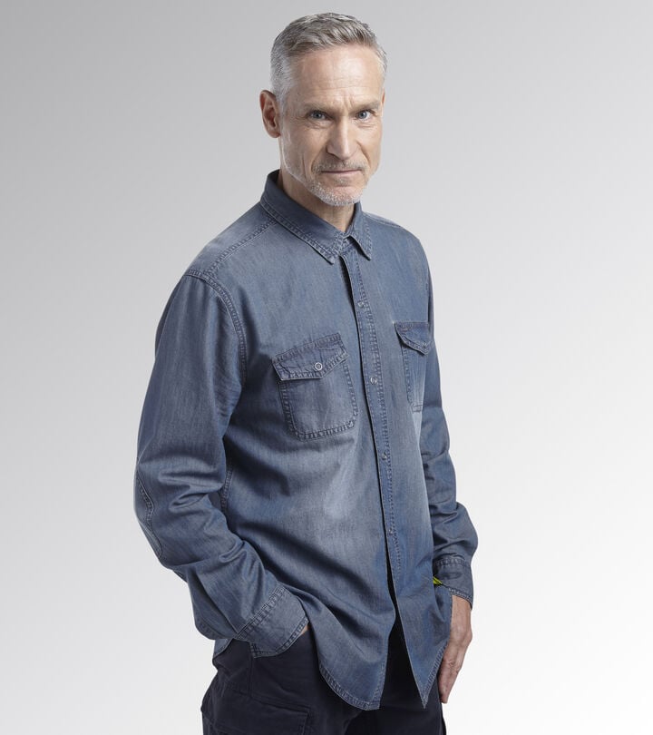 Utility Diadora SHIRT DENIM Camicia da lavoro Moda
