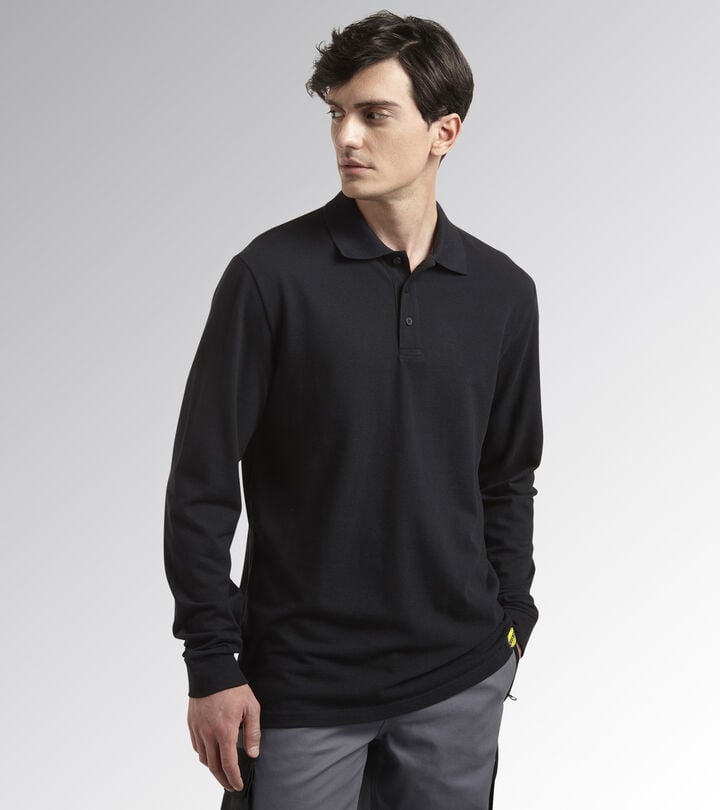 Utility Diadora POLO ML ATLANTIS ORGANIC Polo manica lunga da lavoro Fino Al -60%