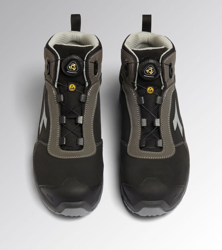 Utility Diadora SHARK ST IMP LEA Q MID S3S FO SR SC ESD Scarpa antinfortunistica alta Saldi Di Fabbrica