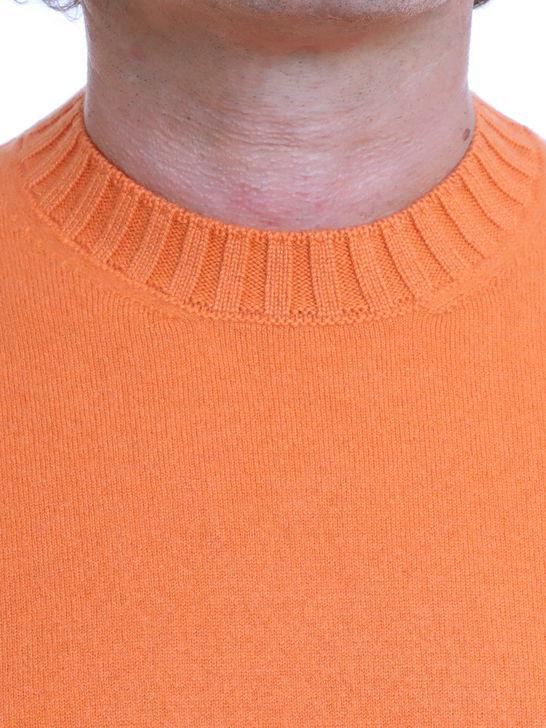 Magazzino Ricambi Felpa Magazzino Ricambi Cashmere Infeltrito Arancione Negozio