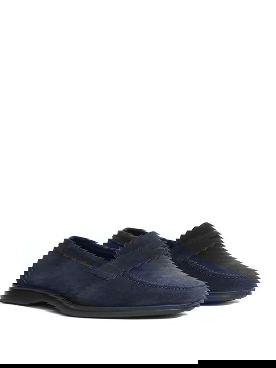 Berwick 1707 Mocassini Berwick 1707 Scamosciato Blu Sottocosto