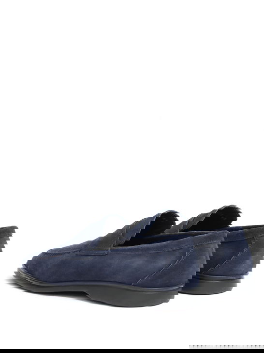 Berwick 1707 Mocassini Berwick 1707 Scamosciato Blu Sottocosto
