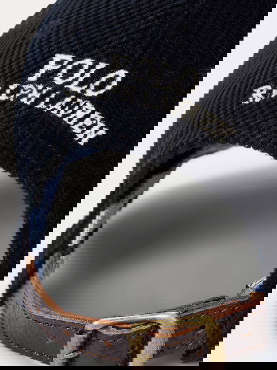 Polo Ralph Lauren Cappello Polo Ralph Lauren Velluto Nero 2025