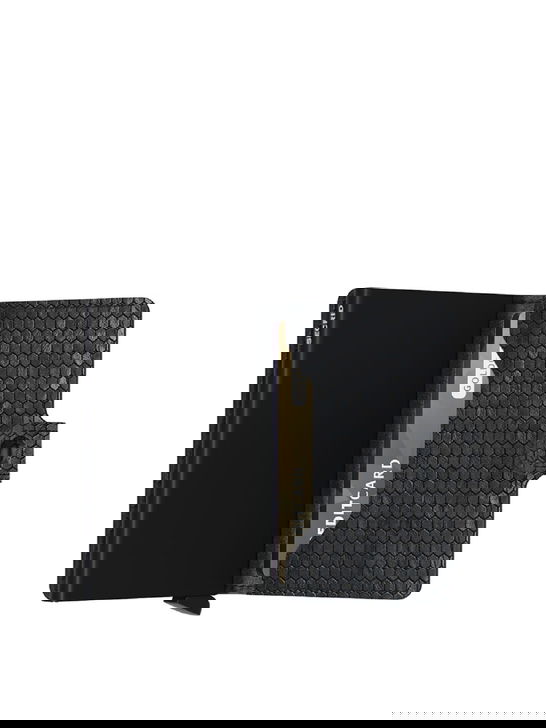 Secrid Portafoglio Secrid Hexagon Nero In Vendita