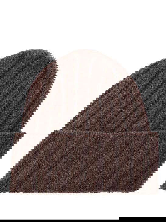 Bl'ker Cappello Bl'ker Cashmere Marrone Consegna Veloce