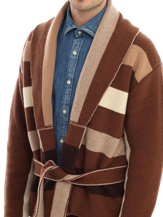 Rakki Cardigan Rakkì Navajo Marrone Convenienza