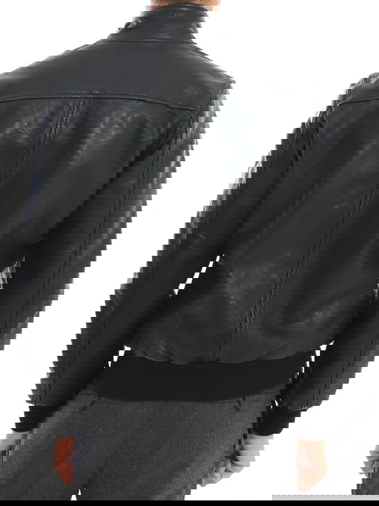 Proleather Giubbino Proleather Pelle Nero Negozio