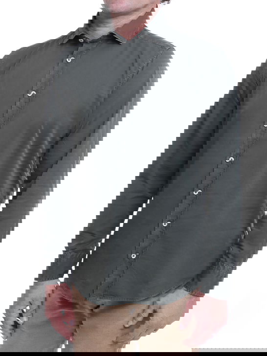 Bastoncino Camicia Bastoncino Gabardina Verde 2025