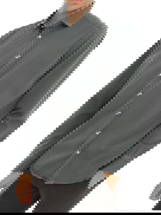 Bastoncino Camicia Bastoncino Gabardina Grigio Italia