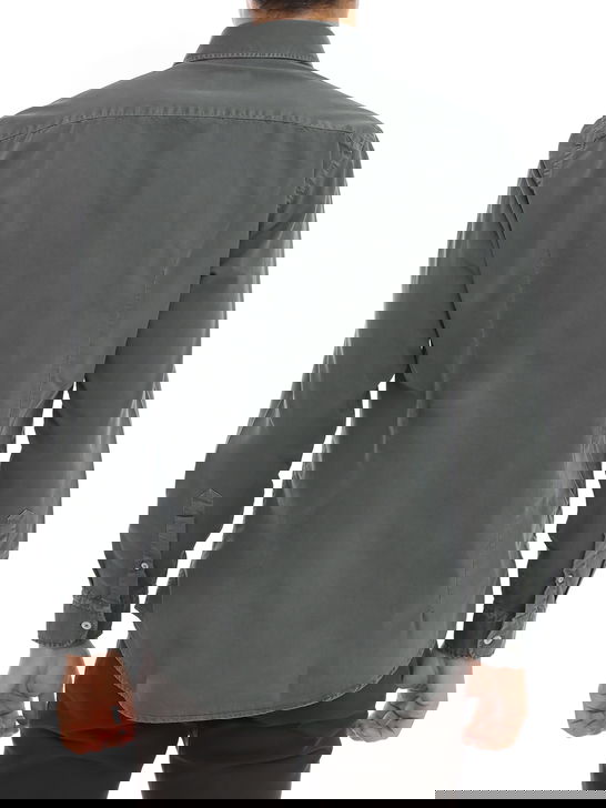 Bastoncino Camicia Bastoncino Gabardina Grigio Italia
