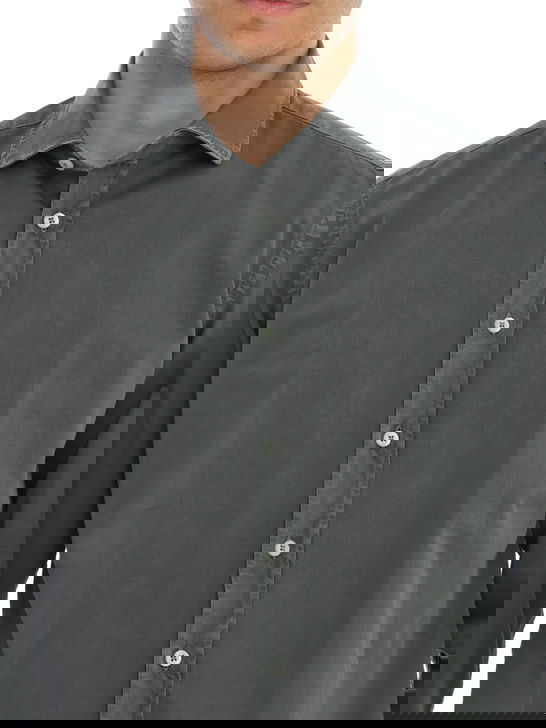 Bastoncino Camicia Bastoncino Gabardina Grigio Italia