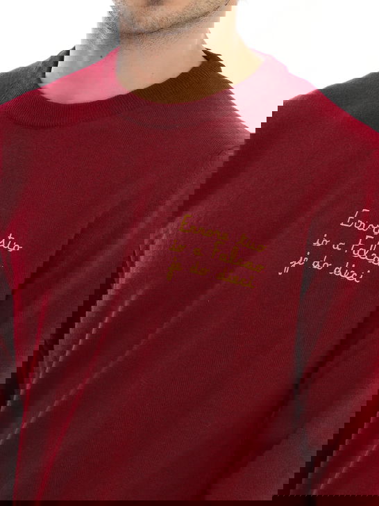 Mc2 Saint Barth Maglia MC2 Saint Barth Bordeaux Affare Del Giorno