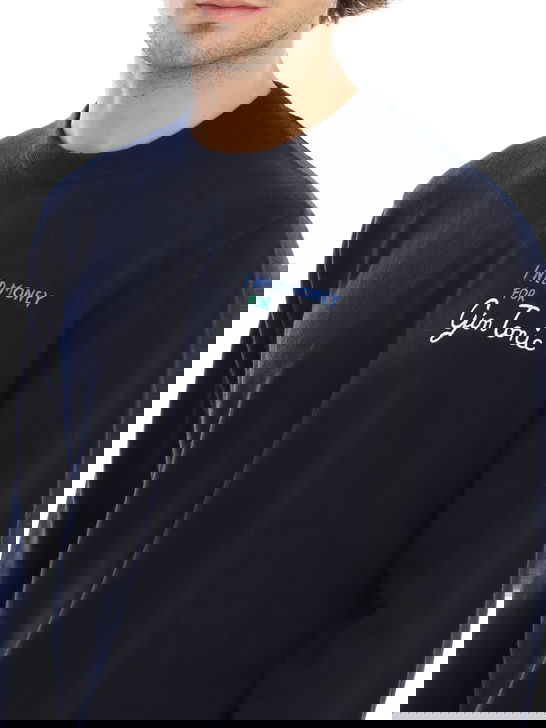 Mc2 Saint Barth Maglia MC2 Saint Barth Blu Sottocosto
