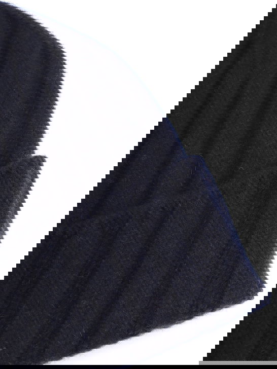Bl'ker Cappello Bl'ker Cashmere Blu In Saldo