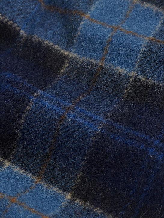 Barbour Sciarpa Barbour Tartan Blu Nuovo