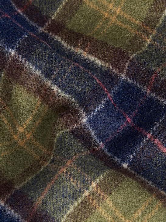 Barbour Sciarpa Barbour Tartan Verde Vendita