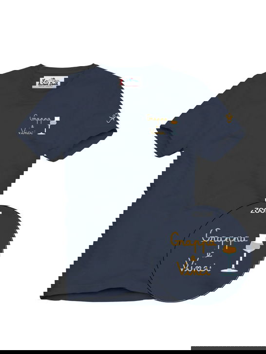 Mc2 Saint Barth T-Shirt MC2 Saint Barth Blu Presa
