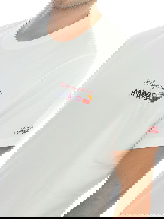 Mc2 Saint Barth T-Shirt MC2 Saint Barth Bianco In Vendita