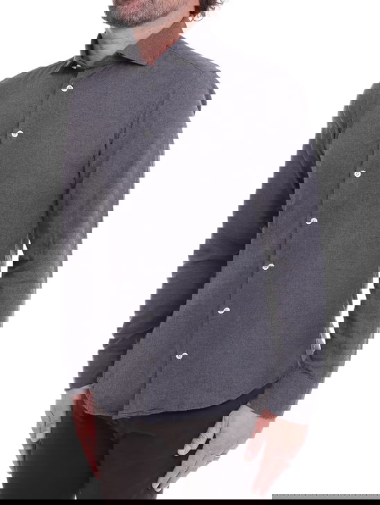 Bastoncino Camicia Bastoncino Flanellata Grigio I Più Venduti