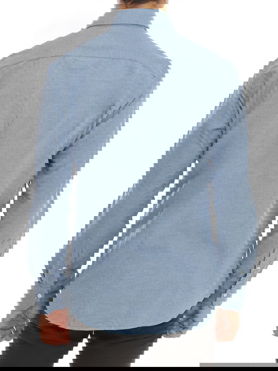 Bastoncino Camicia Bastoncino Flanellata Azzurro Italia