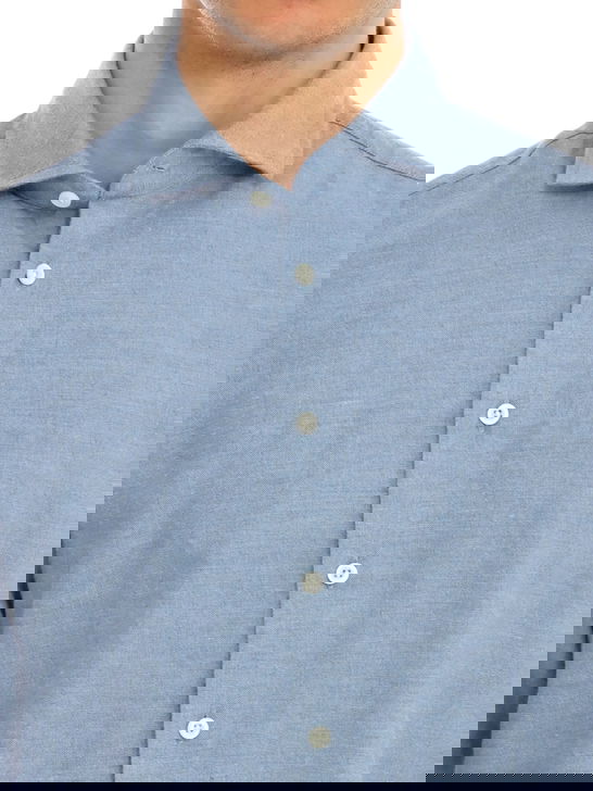 Bastoncino Camicia Bastoncino Flanellata Azzurro Italia