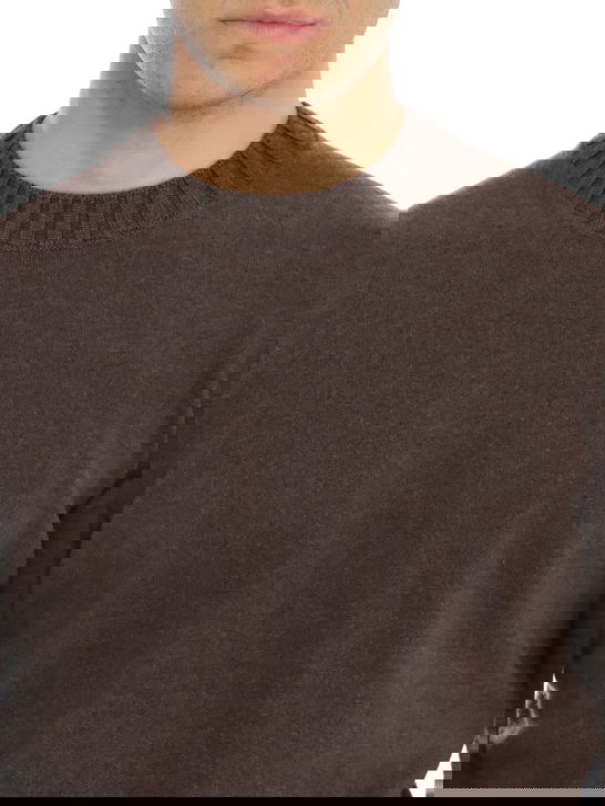 Magazzino Ricambi Maglia Magazzino Ricambi Cashmere Marrone In Linea