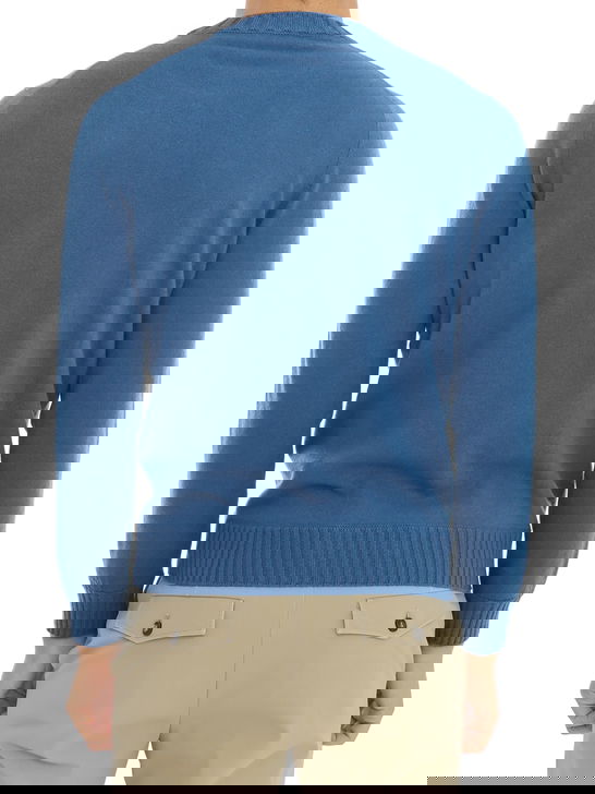 Magazzino Ricambi Maglia Magazzino Ricambi Cashmere Azzurro Qualità Garantita
