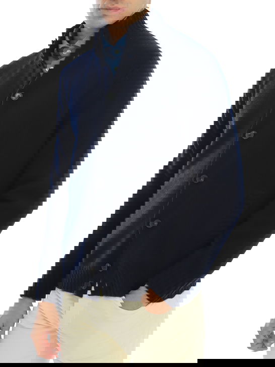 Magazzino Ricambi Cardigan Magazzino Ricambi Blu Pezzi Unici