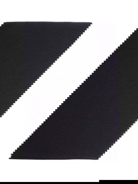 Barna Cashmere Sciarpa Barna Cashmere Bicolore Blu/Marrone Vendita Calda