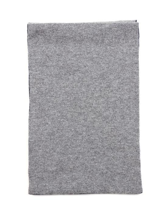 Barna Cashmere Sciarpa Barna Cashmere Bicolore Blu/Grigio Vendita Economica