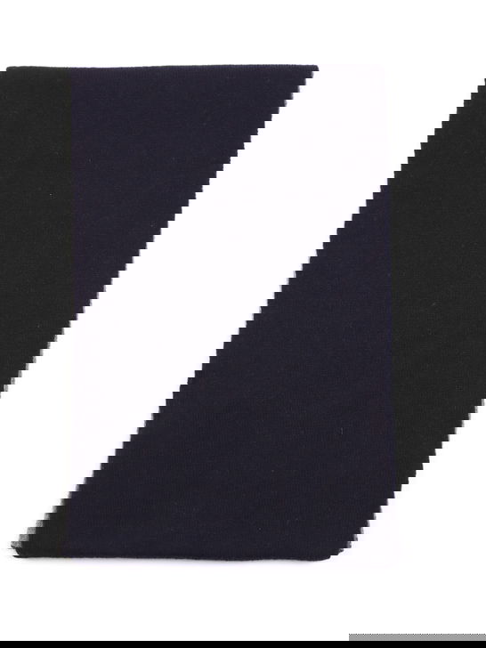 Barna Cashmere Sciarpa Barna Cashmere Bicolore Blu/Grigio Vendita Economica